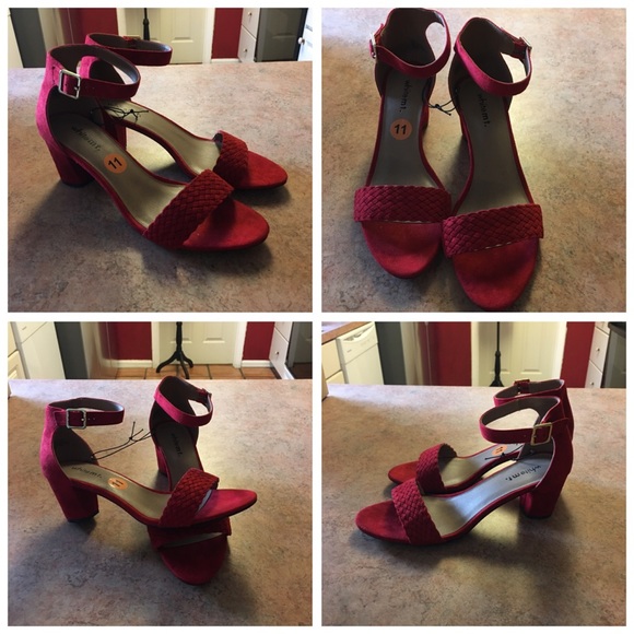 White Mountain Shoes - 🎄epic sale🎄White mountain red suede sandal